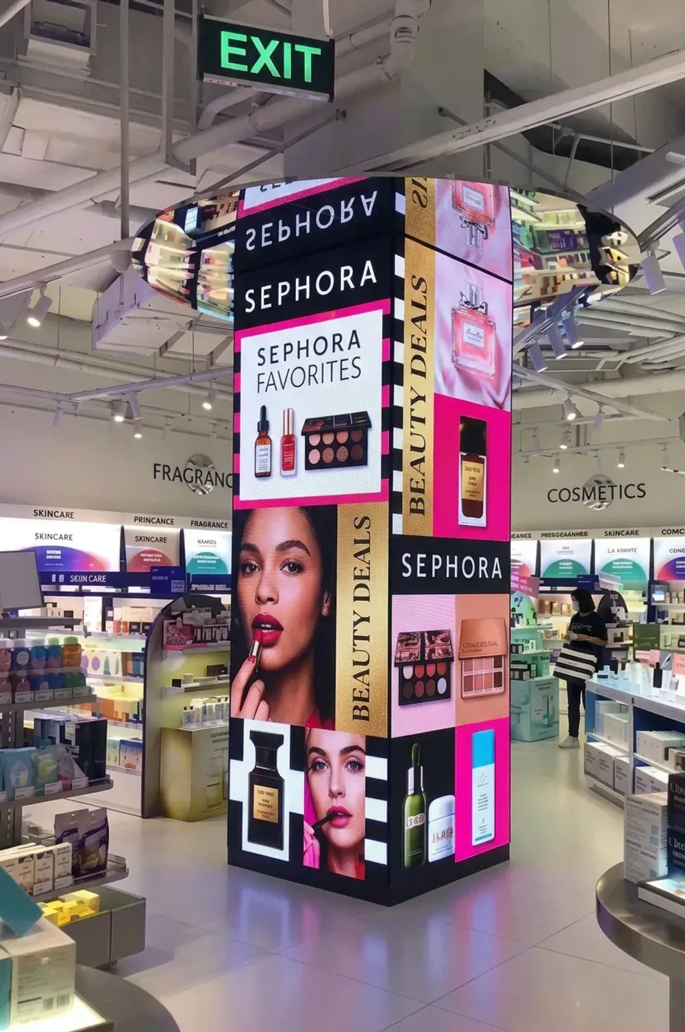 LED Pillar Display