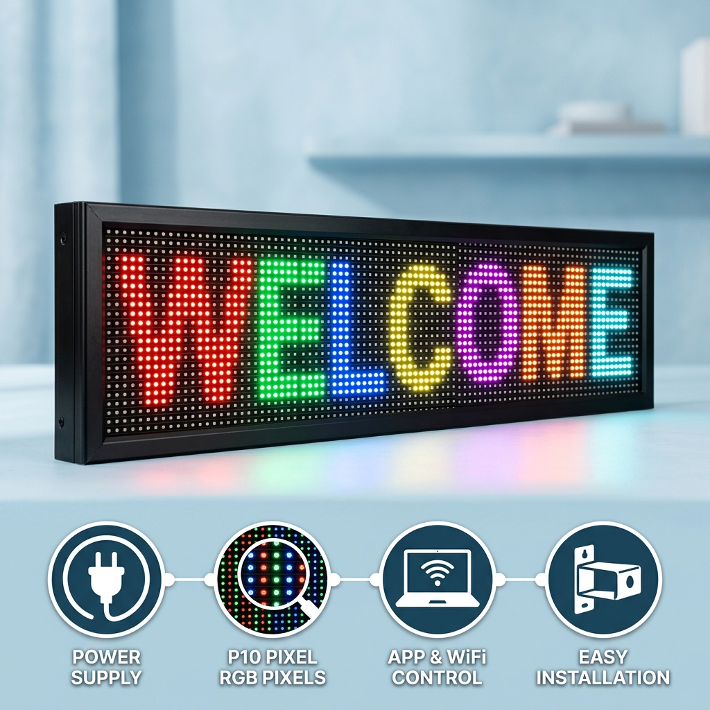 Programmable LED Signs
