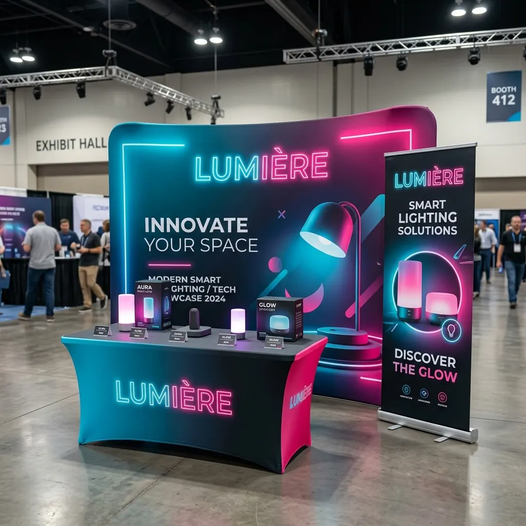 Tradeshow Displays Visual Layout