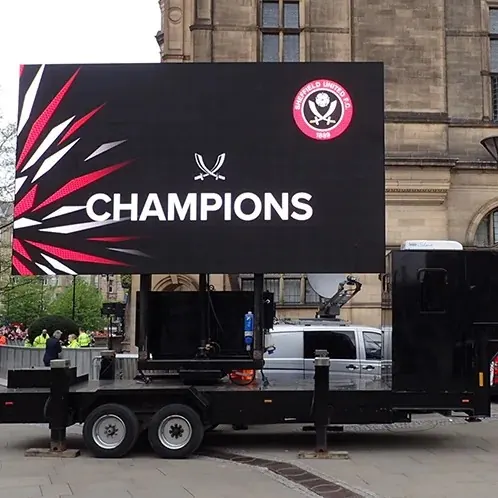 Mobile Digital sign Truck LED Screens