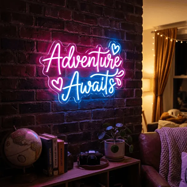 Neon LED Adventure Awaits