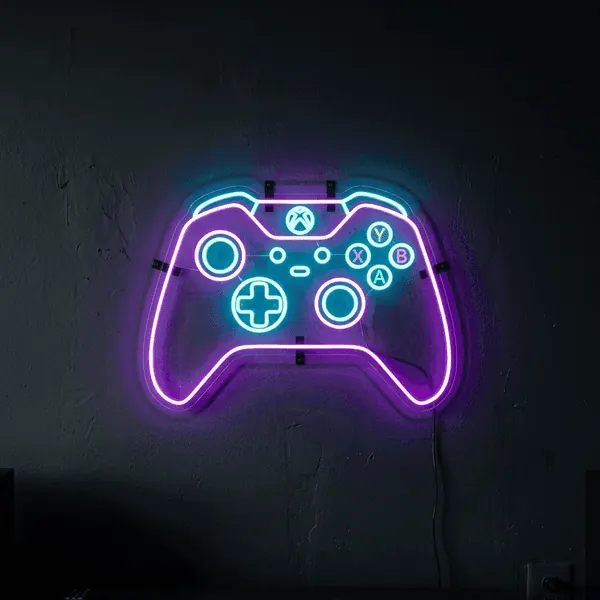Neon LED Game On
