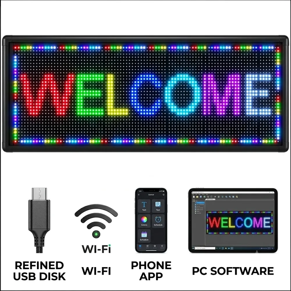Scrolling LED Signs