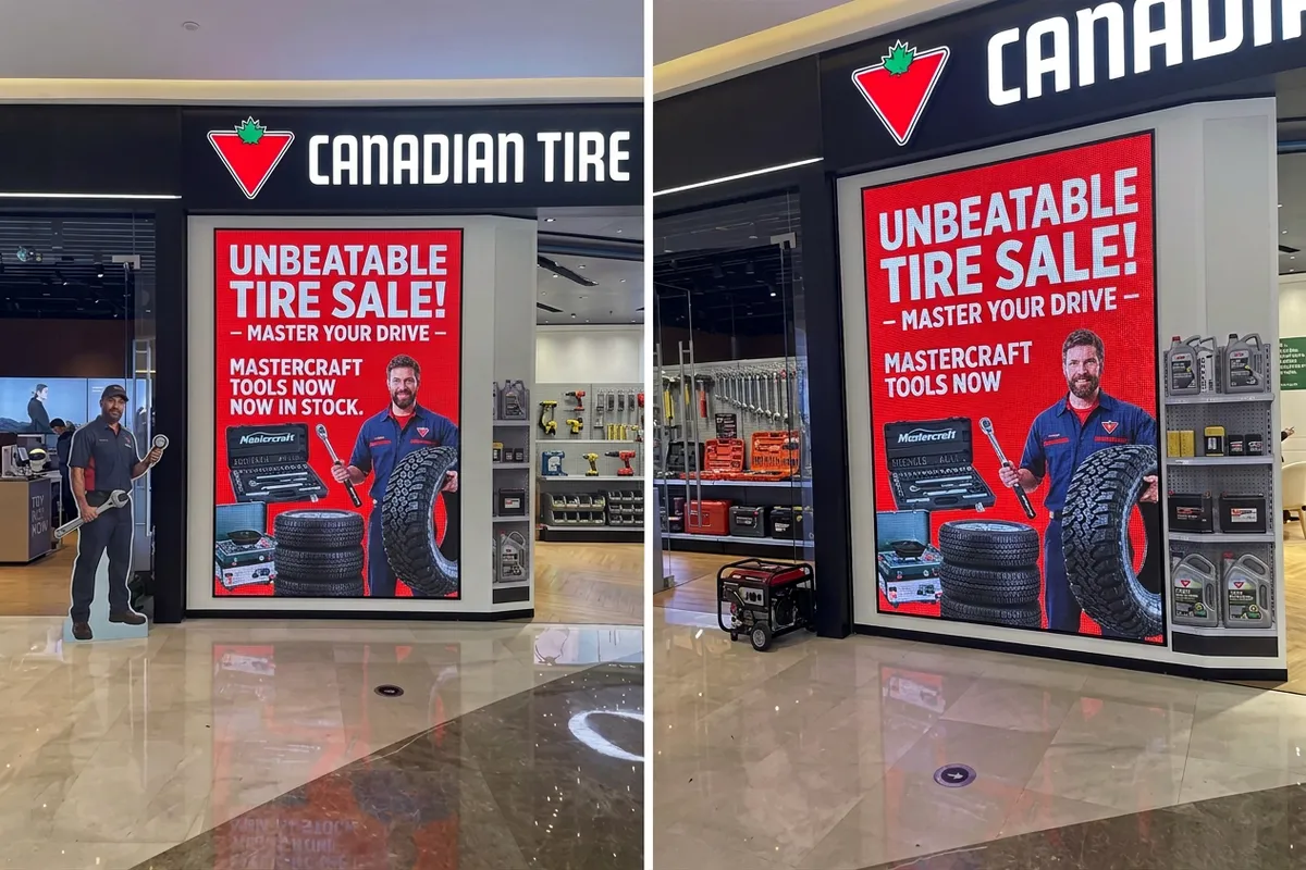 Shop Window LED Display